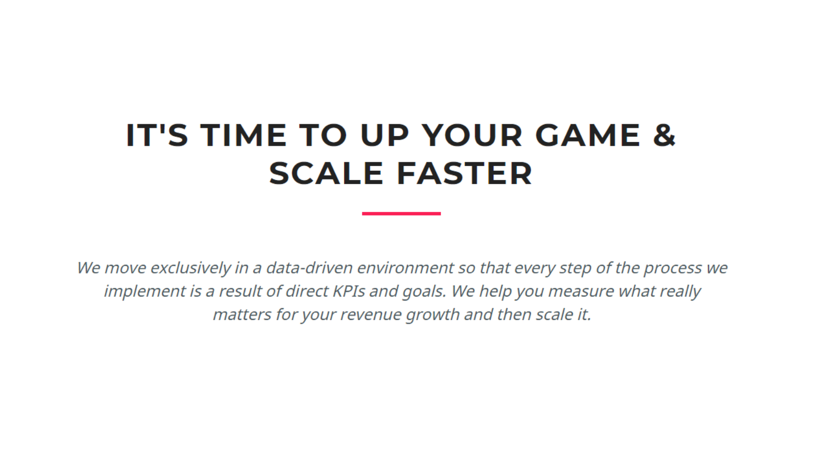 Scale your Sales, Scale Your Sales: A proven scale-up program for SaaS & IT companies